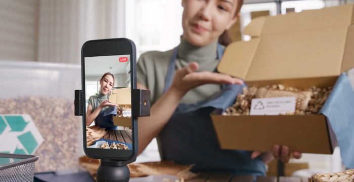 Producción de reel de marketing en Instagram