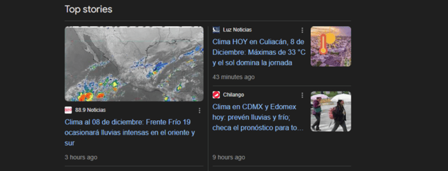 Rich snippet de artículo